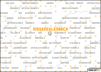 map of Niedereulenbach