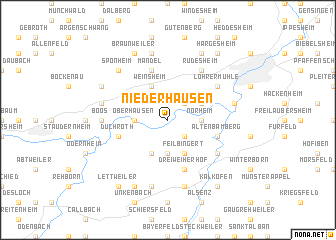 map of Niederhausen