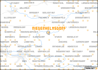 map of Niederhelmsdorf