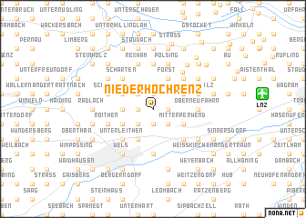 map of Niederhochrenz