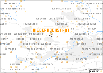 map of Niederhöchstadt