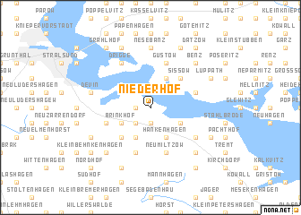 map of Niederhof