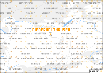 map of Niederholthausen