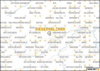 map of Niederholzham