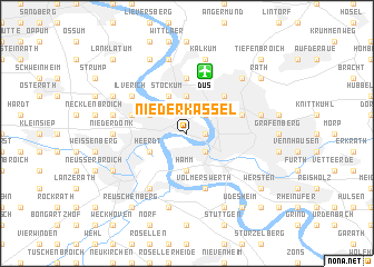 map of Niederkassel