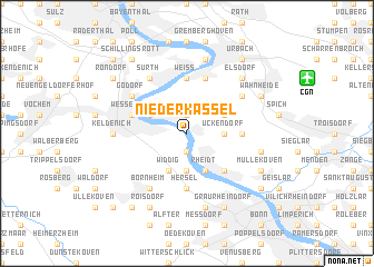 map of Niederkassel