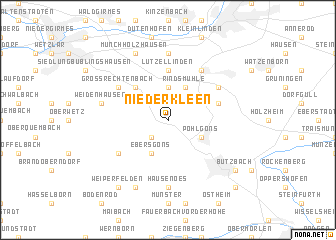 map of Niederkleen