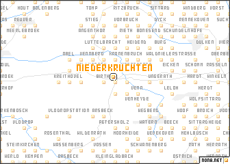 map of Niederkrüchten