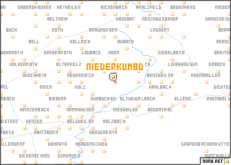 map of Niederkumbd