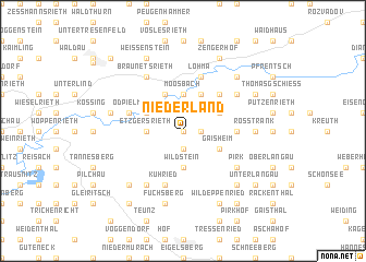 map of Niederland