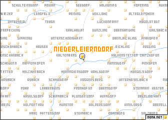 map of Niederleierndorf