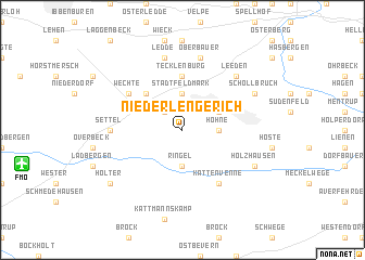 map of Niederlengerich