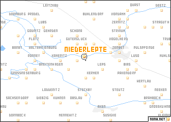 map of Niederlepte