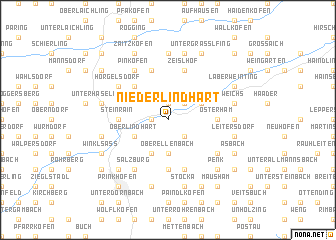 map of Niederlindhart