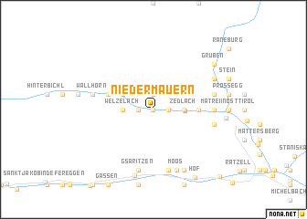 map of Niedermauern