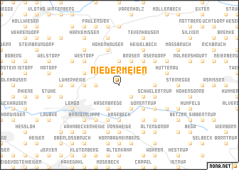 map of Niedermeien