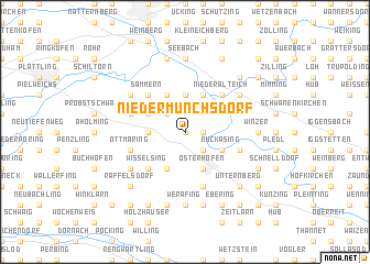 map of Niedermünchsdorf