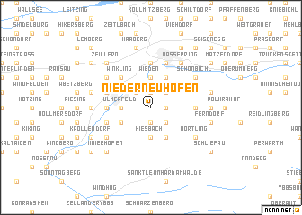 map of Niederneuhofen