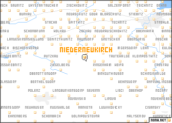 map of Niederneukirch