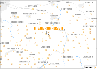 map of Niedernhausen