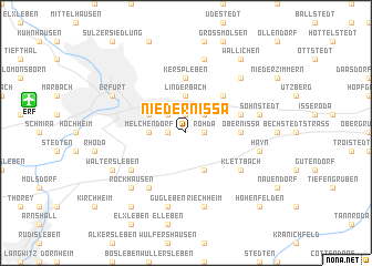 map of Niedernissa