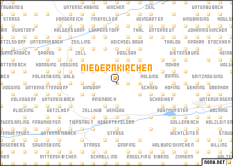 map of Niedernkirchen