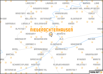 map of Nieder Ochtenhausen