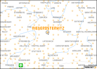 map of Niederosterwitz