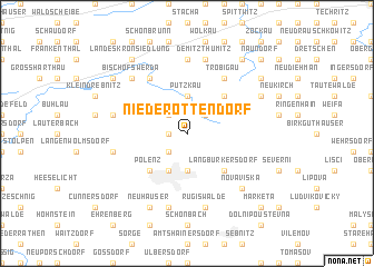 map of Niederottendorf