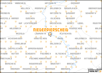 map of Niederpierscheid