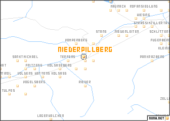 map of Niederpillberg