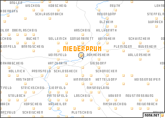 map of Niederprüm