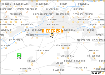 map of Niederrad