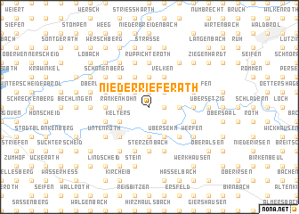 map of Niederrieferath