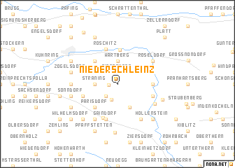 map of Niederschleinz