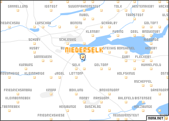 map of Niederselk