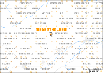 map of Niederthalheim