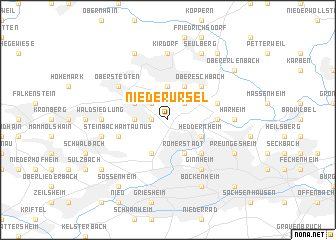 map of Niederursel