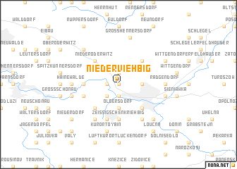 map of Niederviehbig