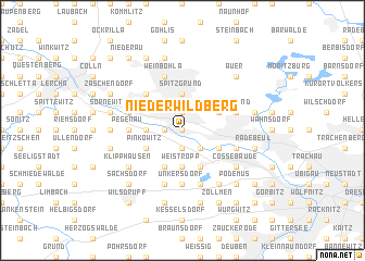 map of Niederwildberg