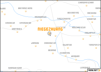 map of Niegezhuang