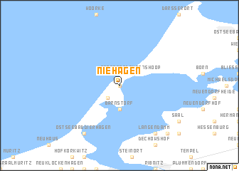 map of Niehagen