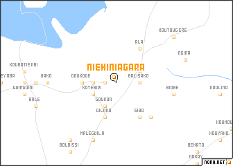 map of Niéhiniagara