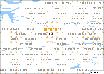 map of Niehove