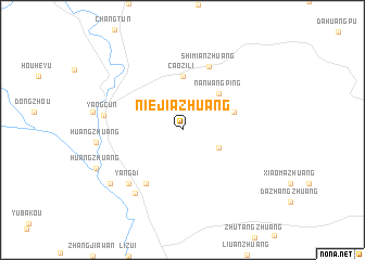 map of Niejiazhuang
