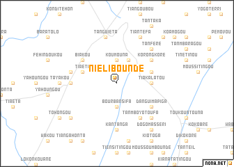 map of Niéliboundé