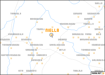 map of Niella