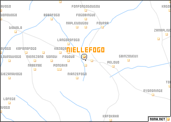 map of Nielléfogo