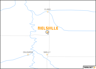 map of Nielsville