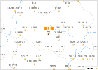 map of Niéma